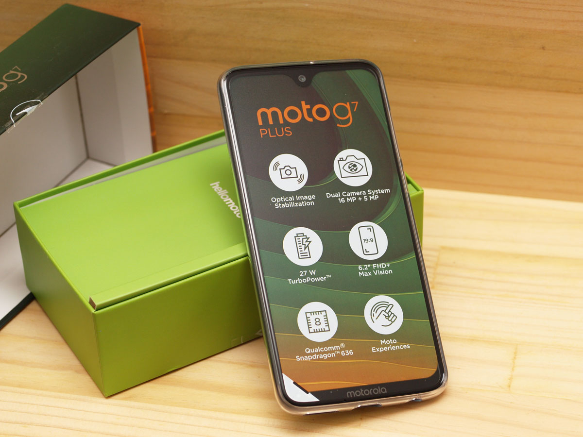 Motorola Moto G7 Plus ハンズオン! デュアル Volte に対応 | Do-roid